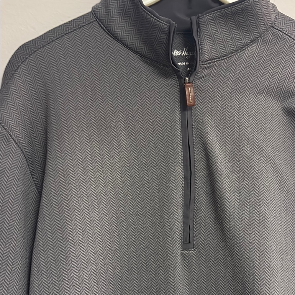 Gray Quarter-Zip Pullover - image 2